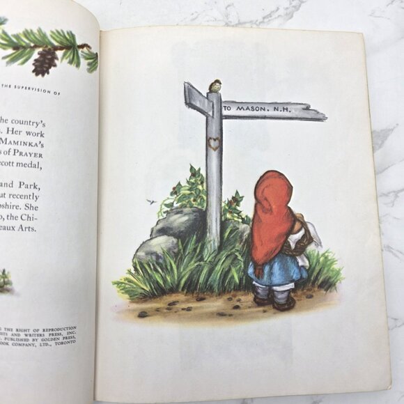 Vintage 1948 A Little Golden Book Little Red Riding Hood By Elizabeth Jones - Picture 3 of 10